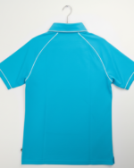 48 hrs jersey polo blue T-shhirt  collard top short sleeved peyton - Image 4