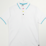 48 hhrs short sleevespolo white shirt T-shirt