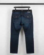 KANGOL BIG KING SIZE MEN JEANS STRAIGHT LEGGED BELTED DENIM Navy Blue - Image 2